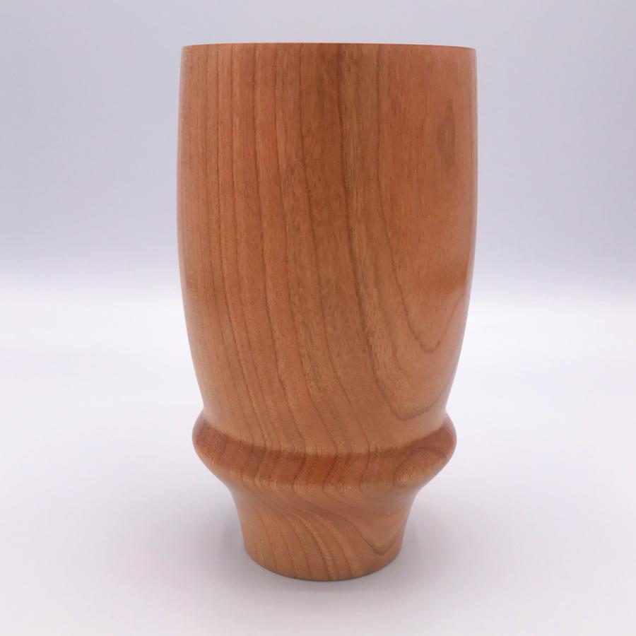 タンブラー ペアー 木製 ブラックチェリー材 化粧箱入り 350ml×2個